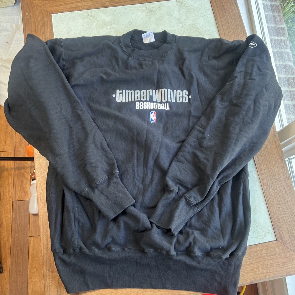 NOS Vintage Minnesota Timberwolves  Mens XXL NBA‎  Reebok Champion Sweatshirt